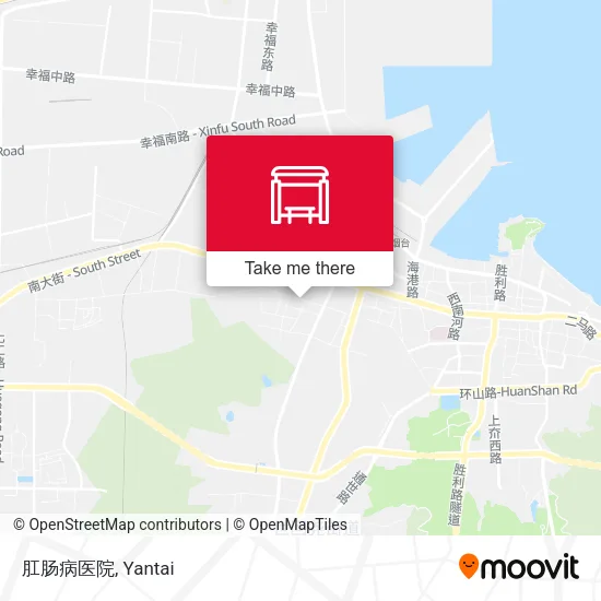 肛肠病医院 map
