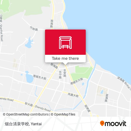 烟台清泉学校 map