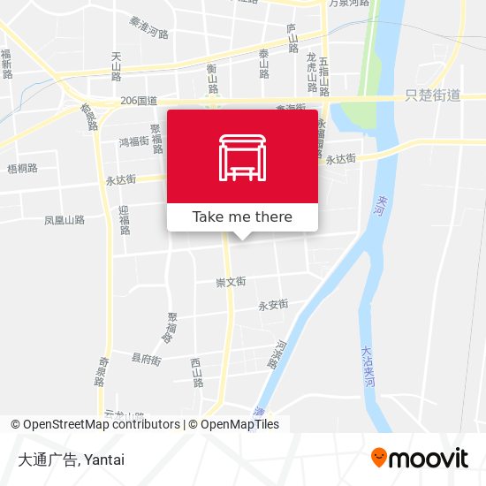大通广告 map