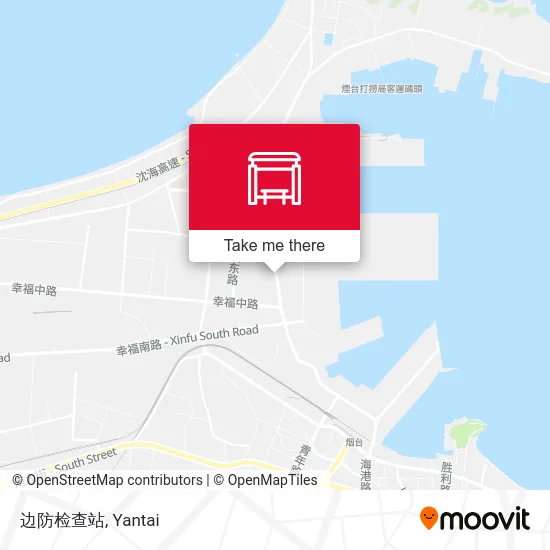 边防检查站 map