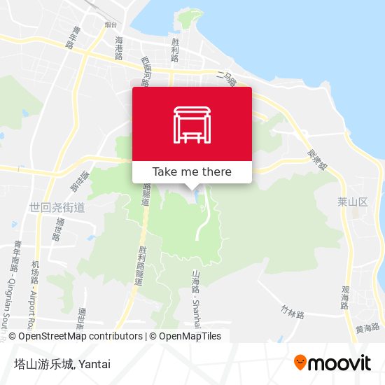 塔山游乐城 map