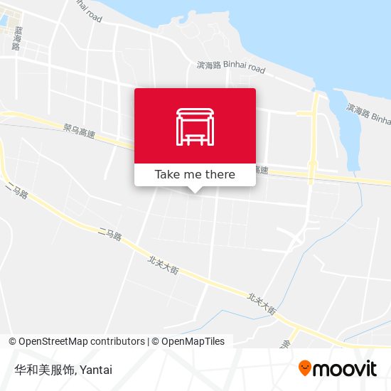 华和美服饰 map
