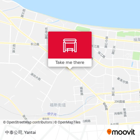 中泰公司 map