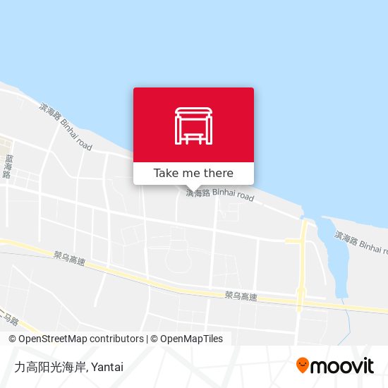 力高阳光海岸 map