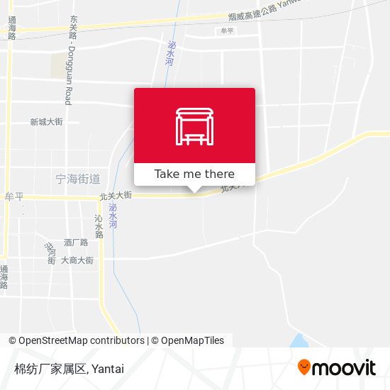 棉纺厂家属区 map