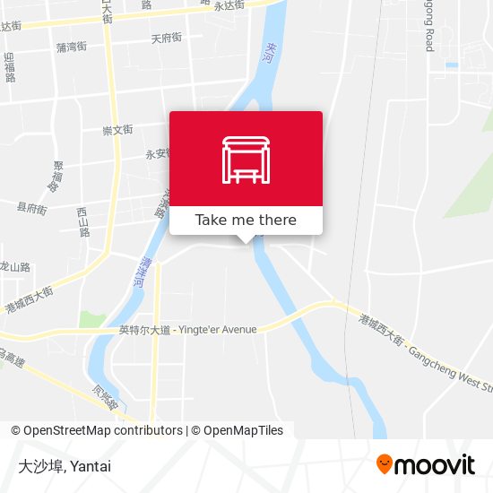 大沙埠 map