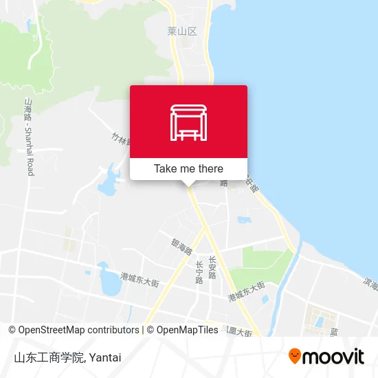 山东工商学院 map