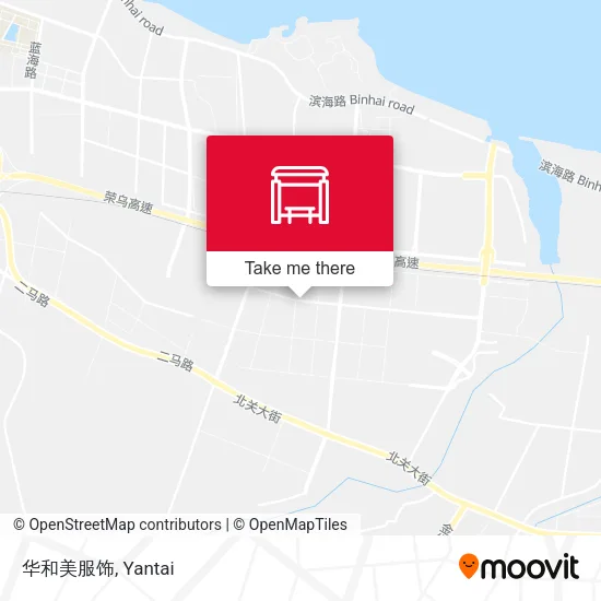 华和美服饰 map