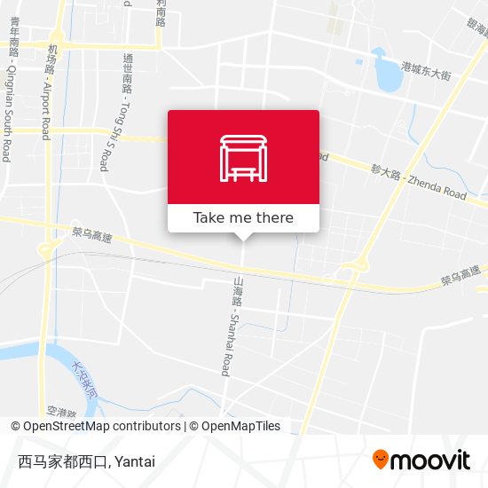 西马家都西口 map