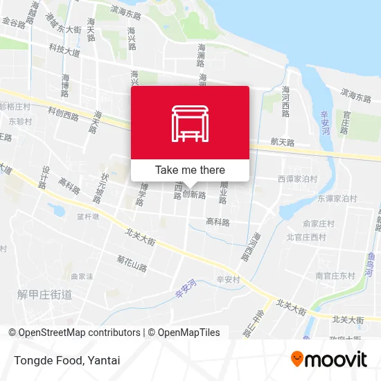 Tongde Food map