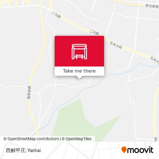 西解甲庄 map