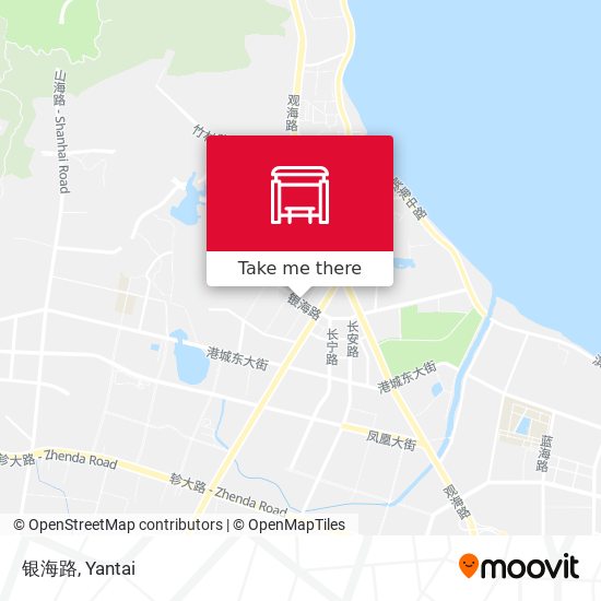 银海路 map