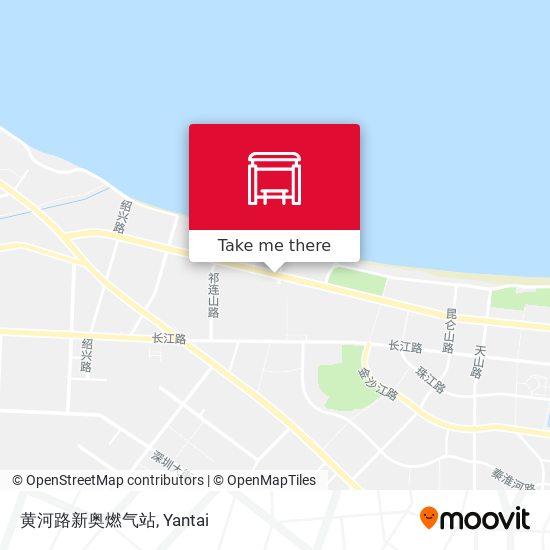 黄河路新奥燃气站 map