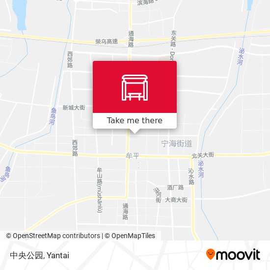 中央公园 map