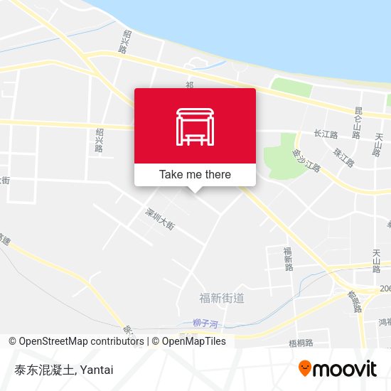 泰东混凝土 map