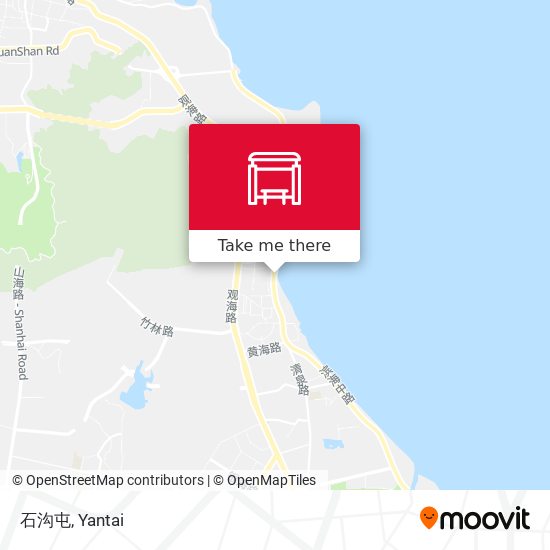 石沟屯 map