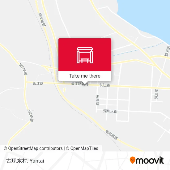 古现东村 map