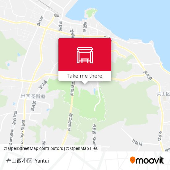 奇山西小区 map