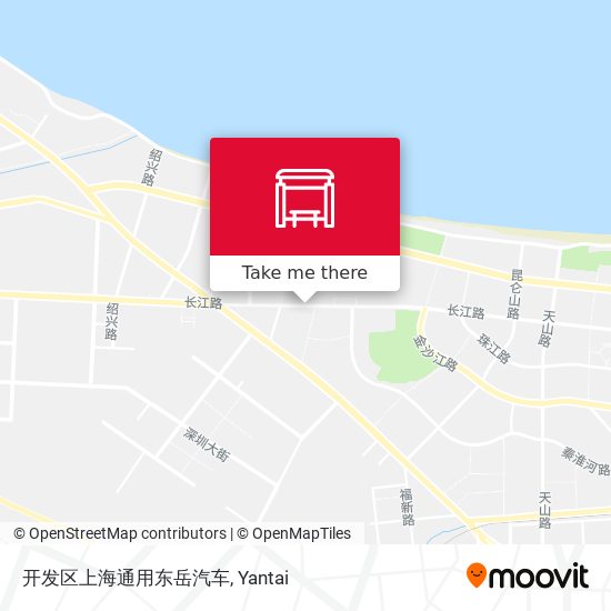 开发区上海通用东岳汽车 map