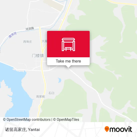 诸留高家庄 map