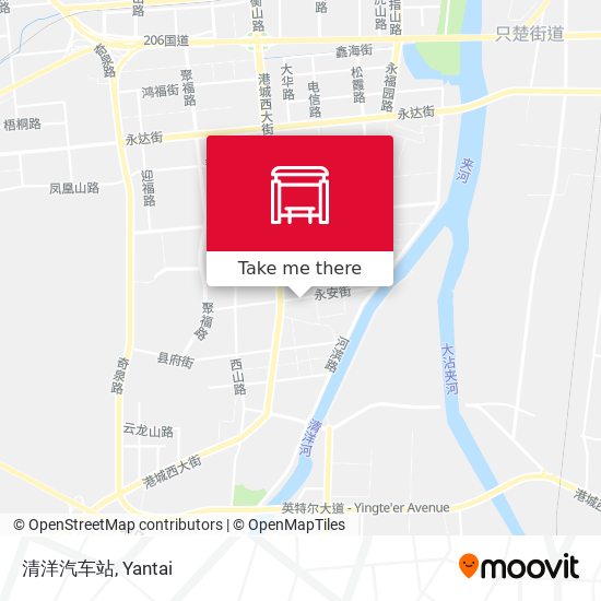 清洋汽车站 map