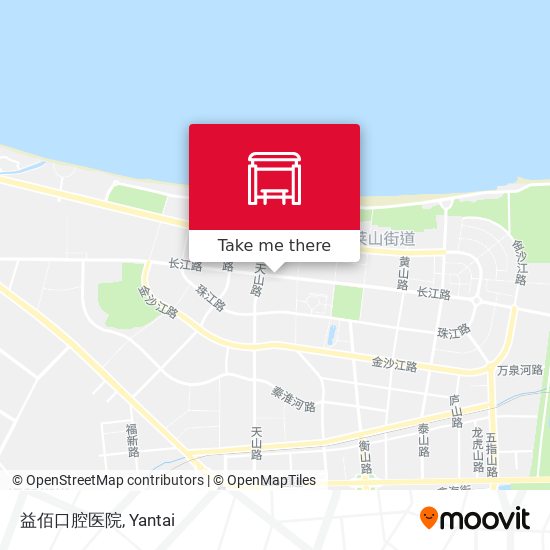 益佰口腔医院 map