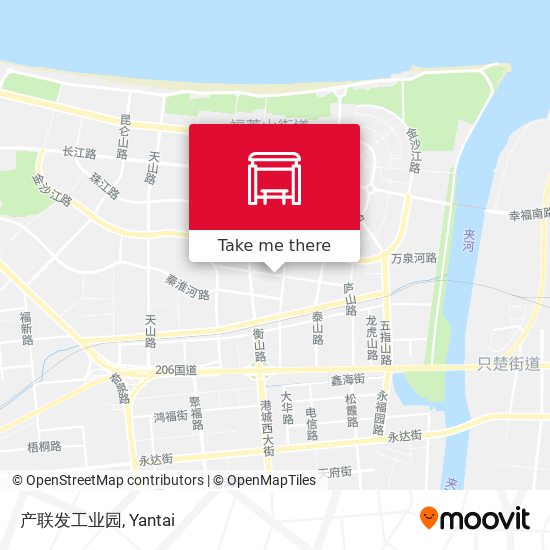 产联发工业园 map