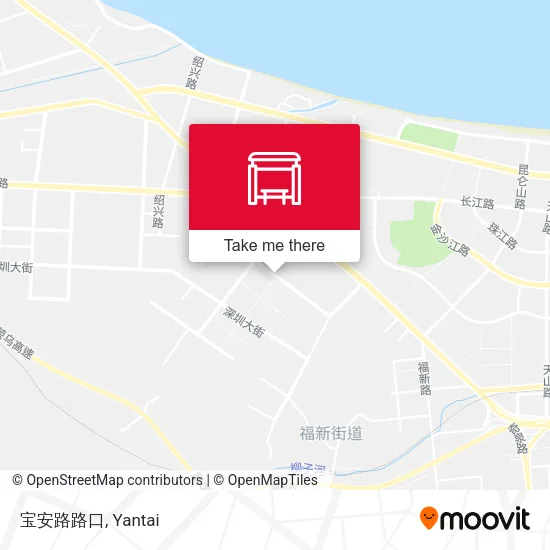 宝安路路口 map