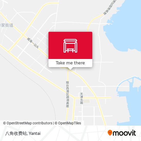 八角收费站 map