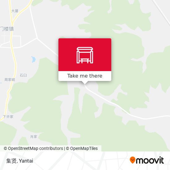 集贤 map