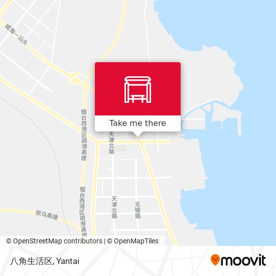 八角生活区 map