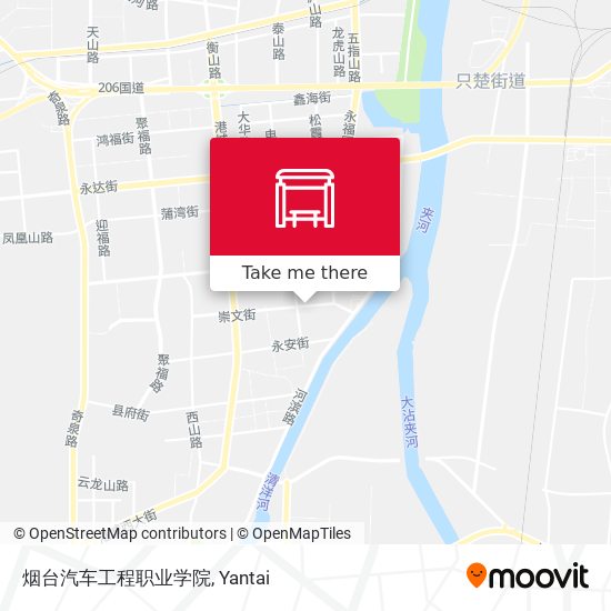 烟台汽车工程职业学院 map
