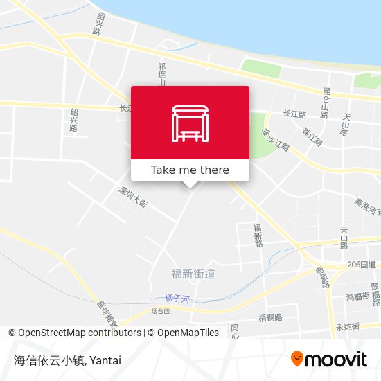 海信依云小镇 map