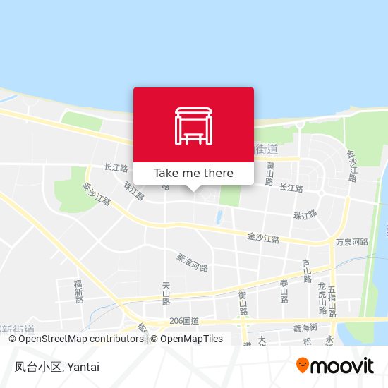 凤台小区 map