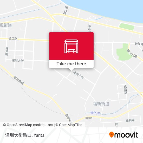 深圳大街路口 map
