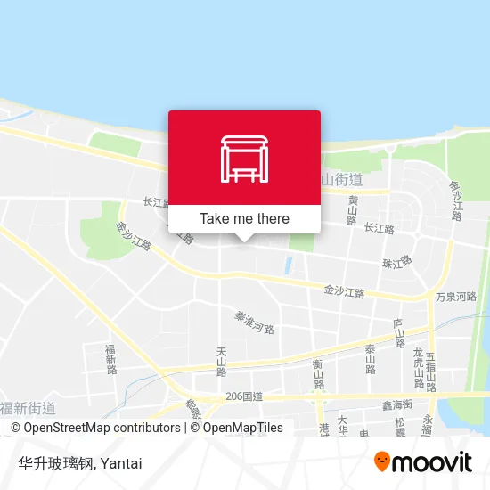 华升玻璃钢 map