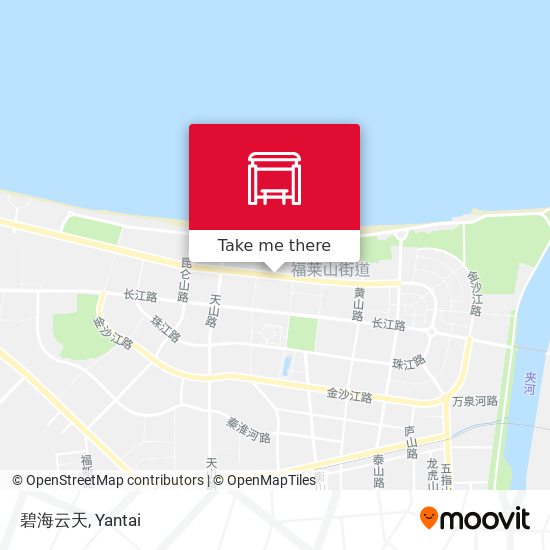 碧海云天 map
