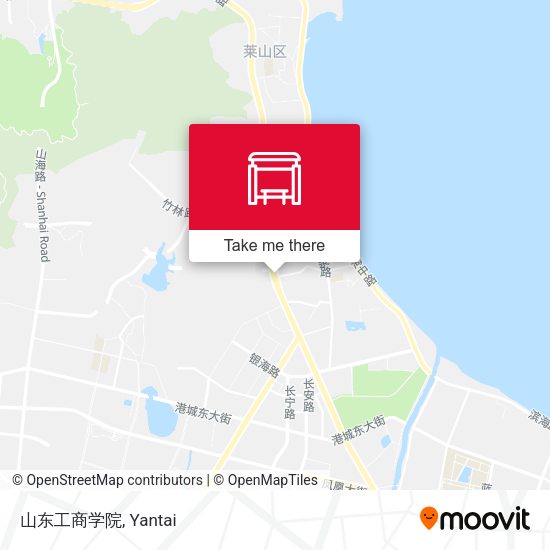 山东工商学院 map