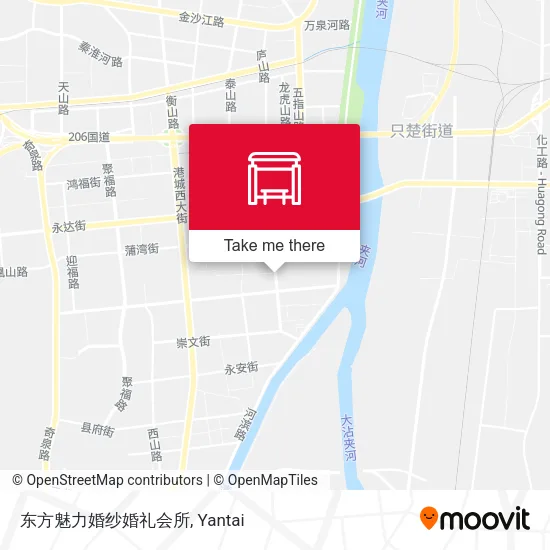 东方魅力婚纱婚礼会所 map