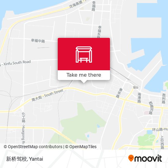 新桥驾校 map