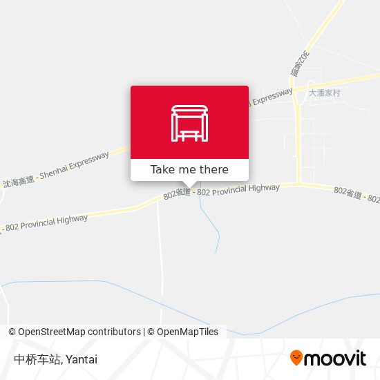 中桥车站 map