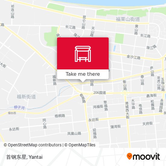 首钢东星 map
