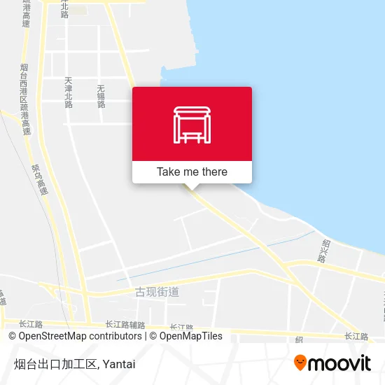 烟台出口加工区 map