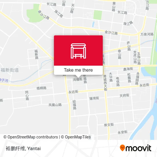 裕鹏纤维 map
