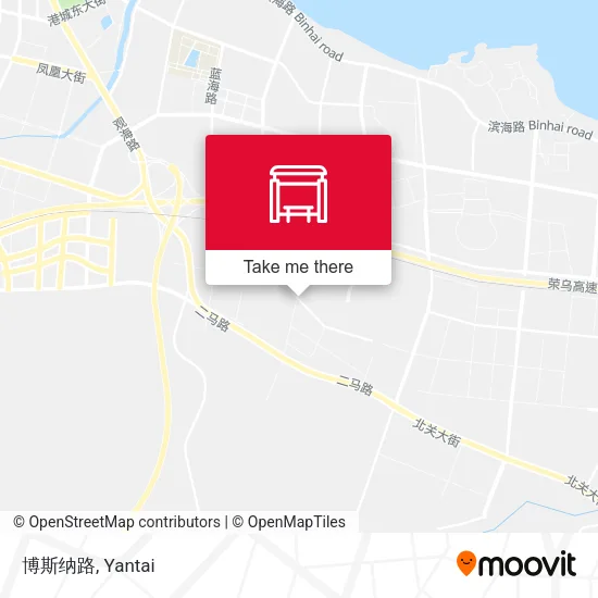 博斯纳路 map