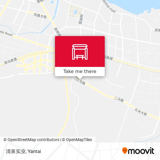 清泉实业 map