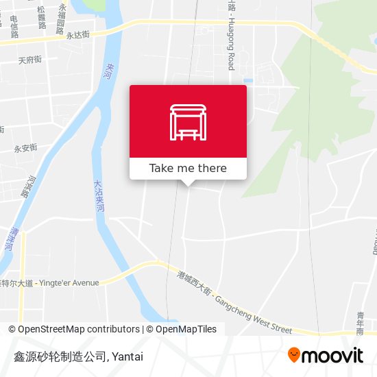 鑫源砂轮制造公司 map