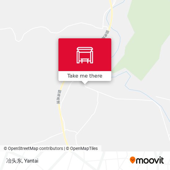 冶头东 map