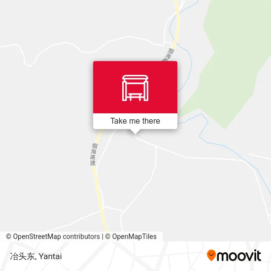 冶头东 map