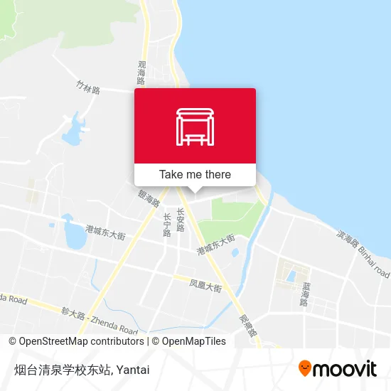 烟台清泉学校东站 map